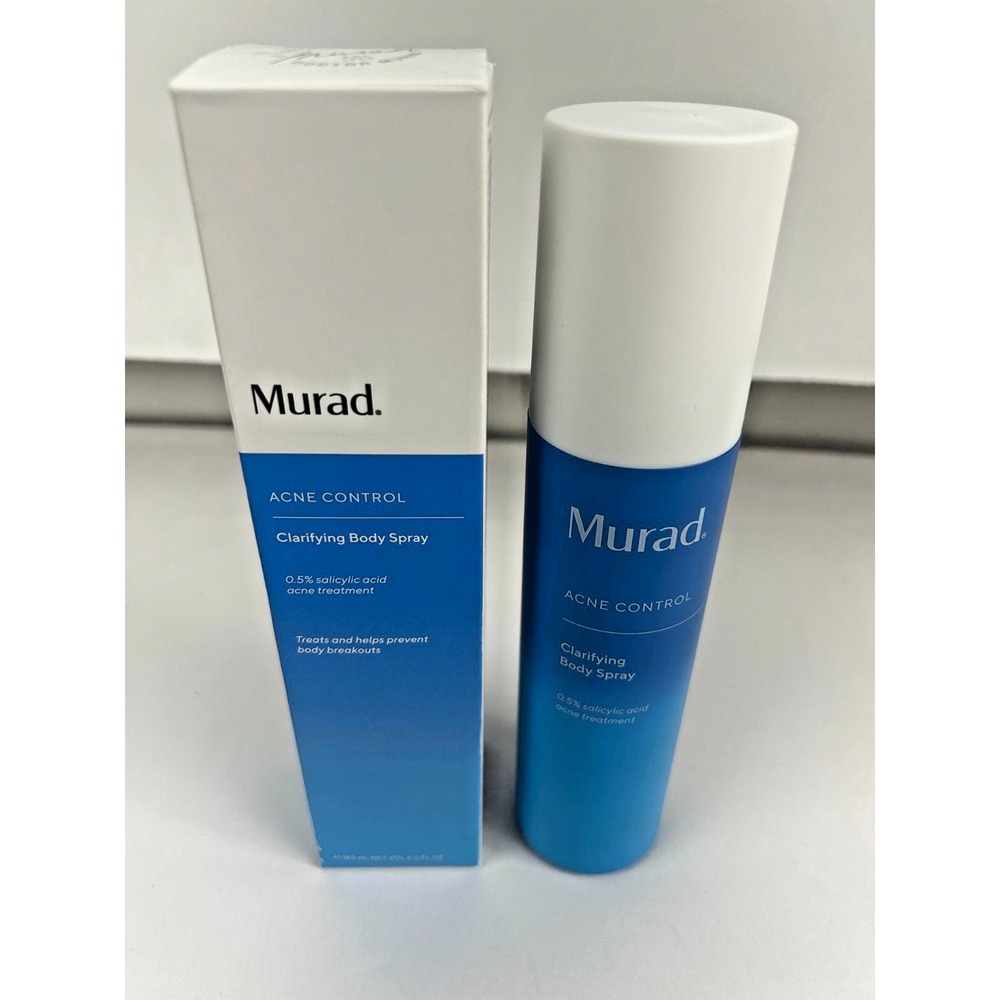 Murad Acne Control Clarifying Body Spray 6oz/180mL FULL SZ  EXP 10/26 New in Box